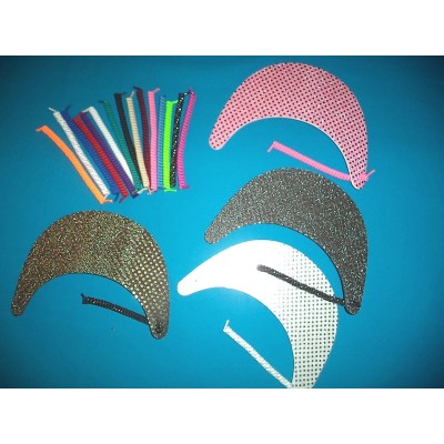 Sun Visor Hat ELASTIC CORD REPLACEMENT for Foam Visors  Strong Made in USA  eb-72889439